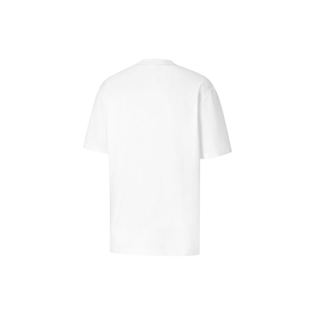 Puma Peanuts Collaboration Basketball Print Sports Crew Neck Short Sleeve T-Shirt Men Tops White 530616-02