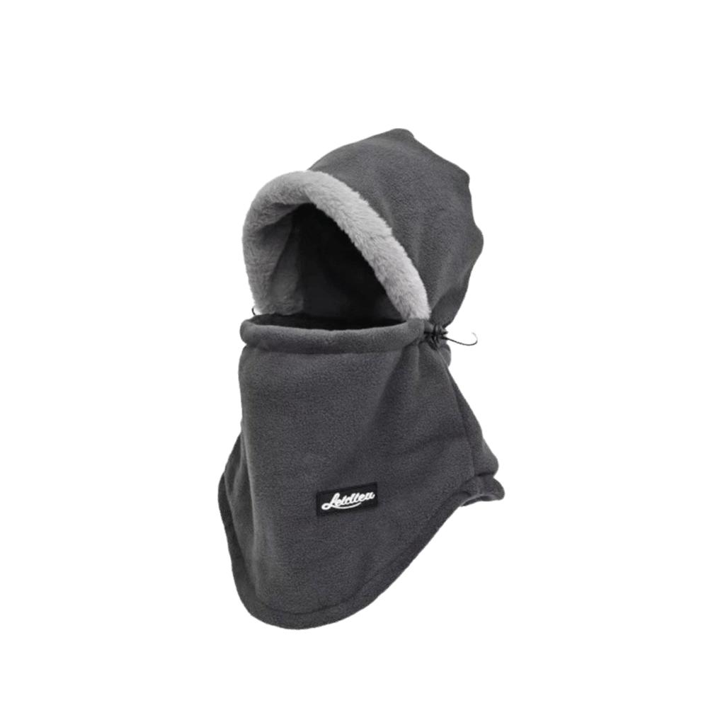 Plush Beanies Cap Windproof Hooded Face Mask New Ear Protection Hat Outdoor