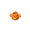50pcs 28573 33291 Plate Round 1x1 Flower Edge Bricks Collections Bulk Modular Toys For Technical MOC Buildings Blocks Compatible