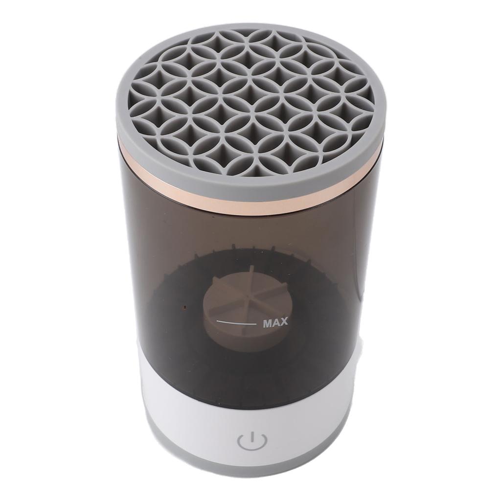 Electric Makeup Brush Cleaner with Silicone Pad  Cleansing USB Cosmetic Brushes Cleaning Machine