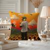 Cushion Cover Pattern Printed Pillowcase For Living Room Sofa Cushion Cover & Bedroom Decor T-Tyler The Creator Rapper