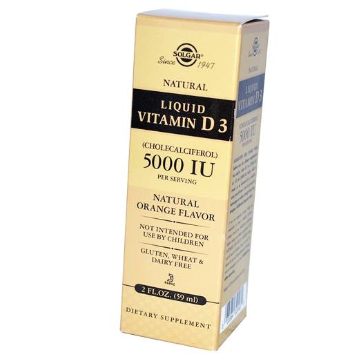 

Вітамін Д рідкий Liquid Vitamin D3 5000 Solgar 59мл Апельсин (36313017) 59ml Orange