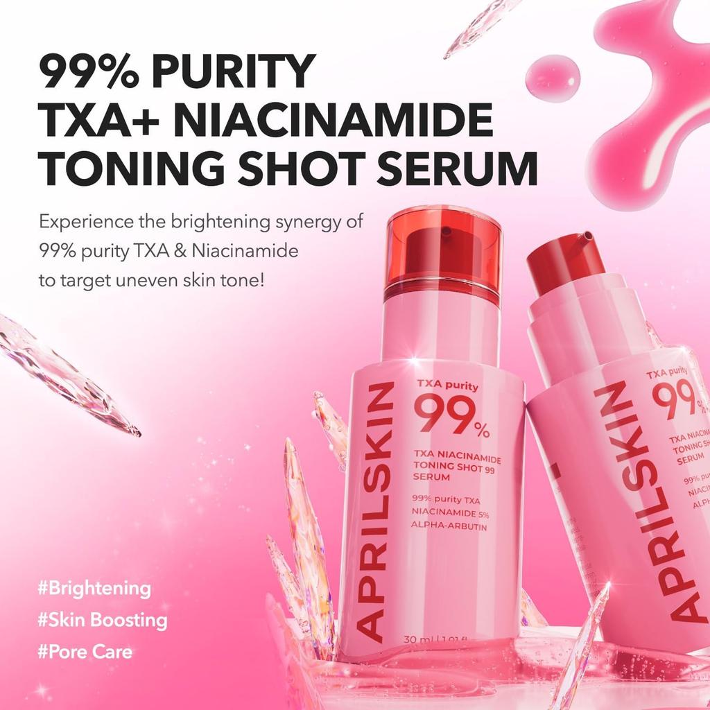 Aprilskin TXA Niacinamide Toning Shot 99 Sérum 30ml