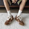 Scarpe da corsa americane retrò primavera ed estate nuove scarpe sportive per l'allenamento morale abbinamento di colori morbide e comode traspiranti scarpe da plancia