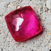 117 Cts Natural Mozambique Red Ruby Cushion Cut Ruby Gemstone Certified