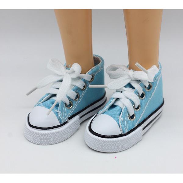 BJD 7.5cm Canvas Sneakers for 16-inch Salon Dolls