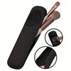 Magnetic Silicone Makeup Brush Case, Anti-Fall Design, Portable Soft Storage Pouch for Travel Cosmetics