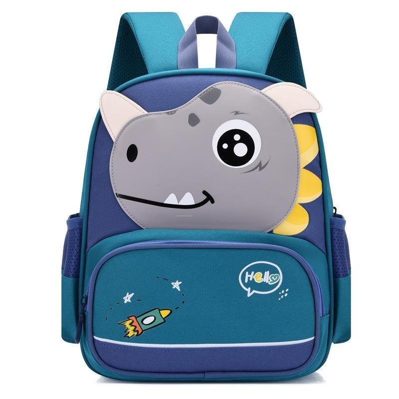 Adorable Dinosaur Backpack For Kids Ages 4-8 With Spine Protection Nylon Material
