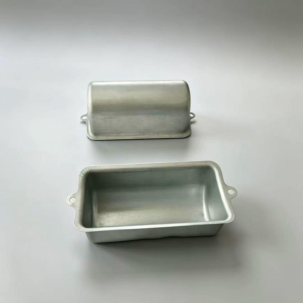 Single-Phase Motor Junction Box - Tinplate Semicircular Design