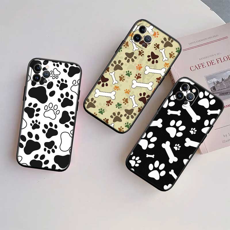 NH19 dog footprint Paw New High-End Shell Phone Case for Xiaomi Poco C40 C50 C51 C55 C65 C71 C75 F3 F5 F6 F7 M2 M3 Pro Ultra