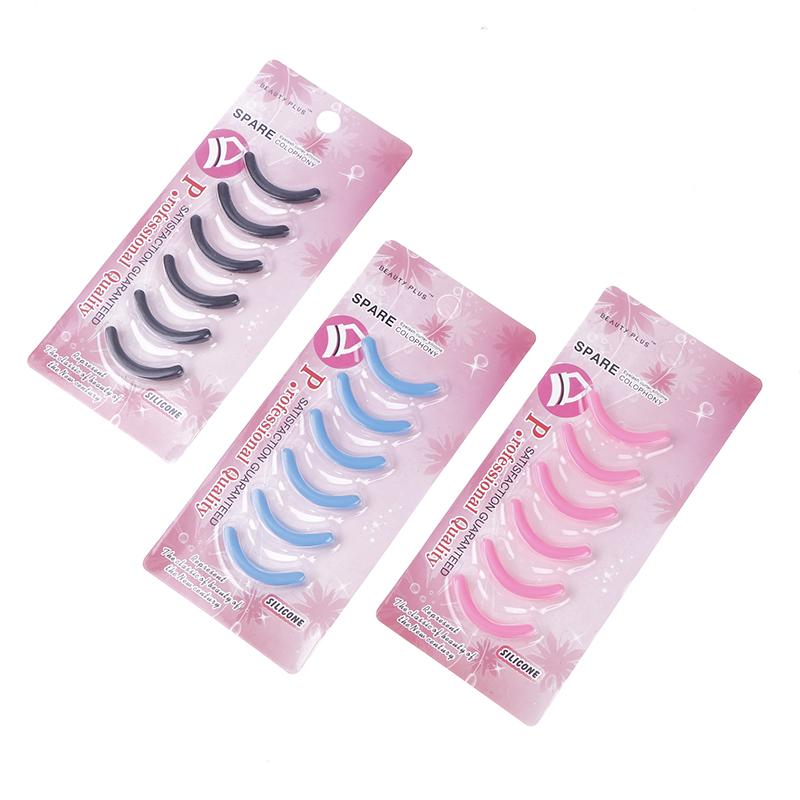 6Pcs Women'S Refill Eyelash Curler Rubber Elastic Replacement Pad Silicone Gel Clip Pads Eye Makeup Tools