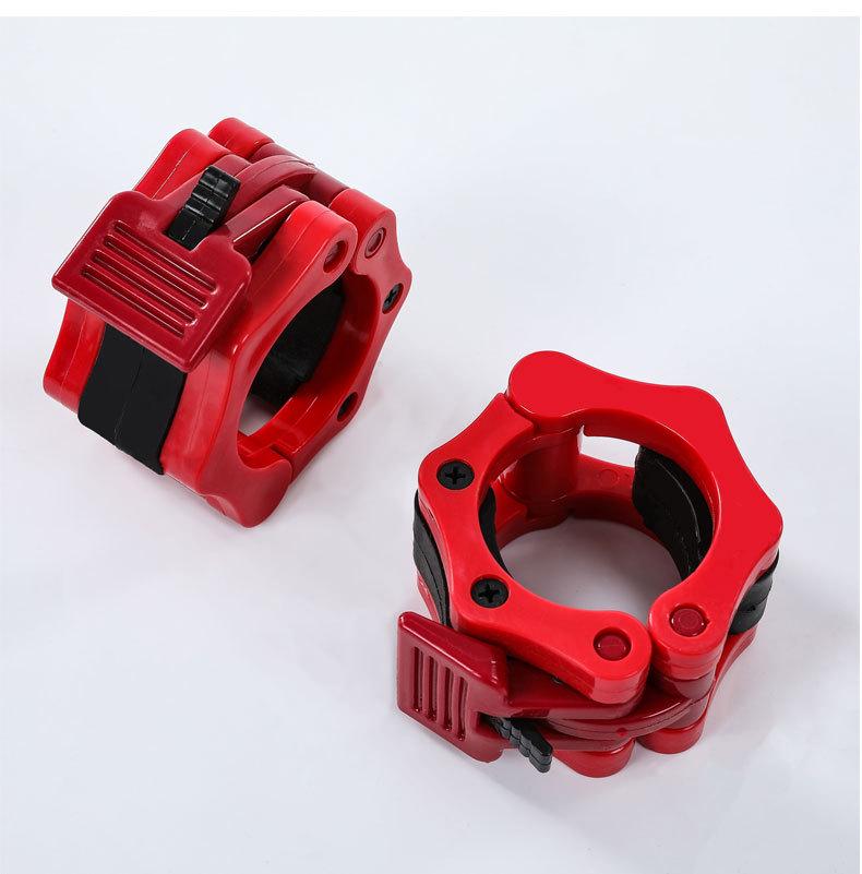 Grampo de Mola de Plástico para Barra Olímpica 50mm para Anilhas