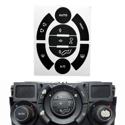 Button Repair Sticker Fit For 308/ 3008/5008 A/C Climate Buttons Repair Sticker