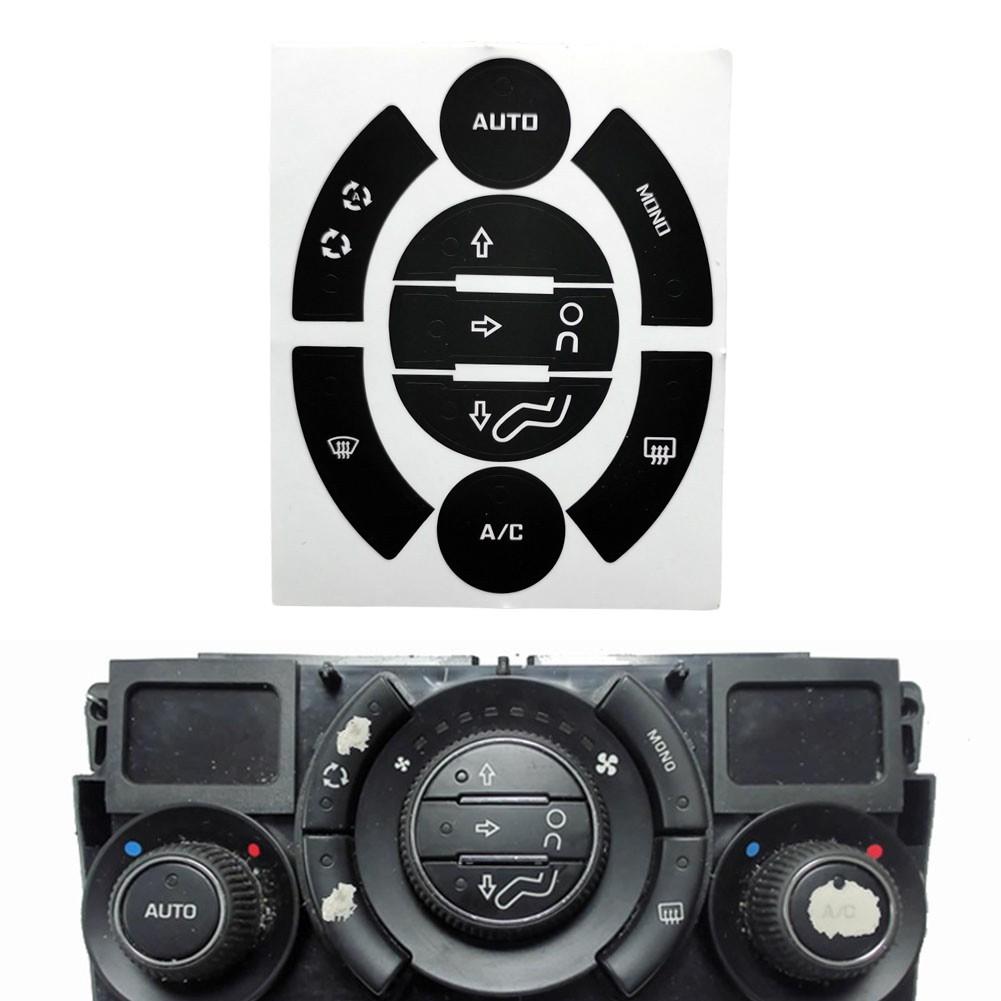 

Button repair sticker Fit For 308/ 3008/5008 A/C Climate Buttons Repair Sticker