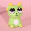 Herausspringender Augen Drache Quetschspielzeug Angst Stressabbau Sitzender Cartoon Drache Knet-Sensorisches Spielzeug Weicher Stressball Tierisches Fidget Spielzeug