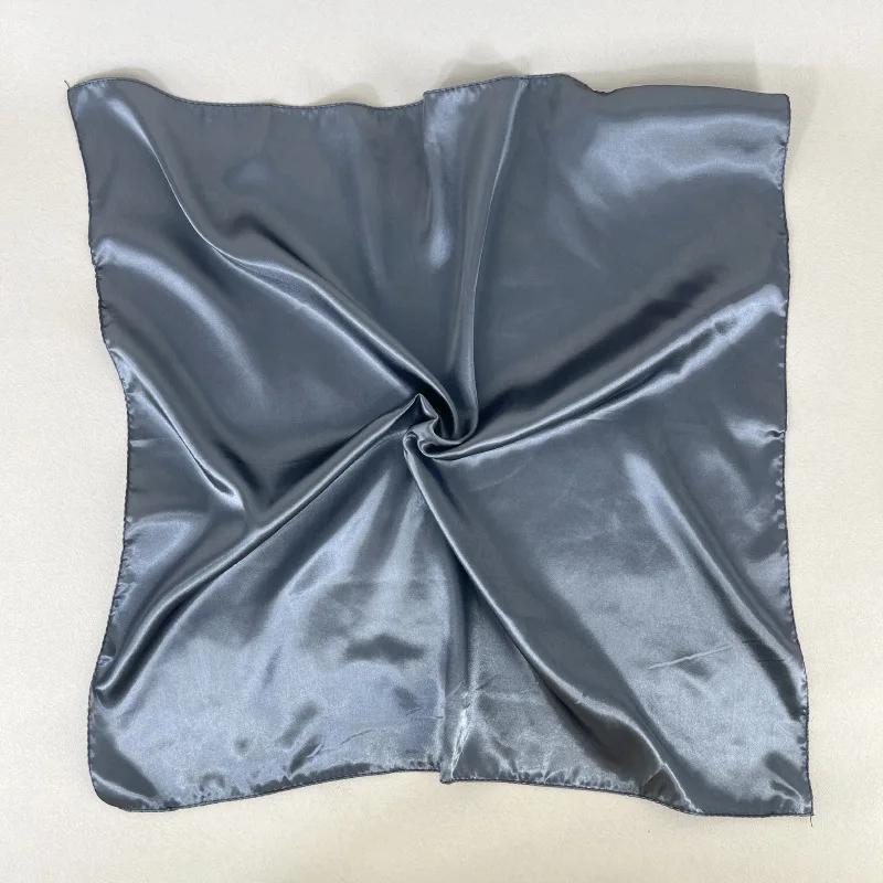 Y2K Punk Style Bandana Scarf Bling Bling Silver Fashion Headband for Women Girls Square Head Scarf  Hair Accessories