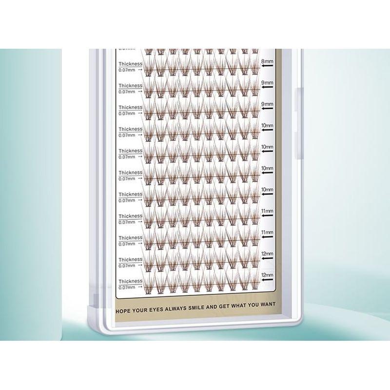 Bonnie Wisp - Caramel Natural Individual Multipack False Eyelashes