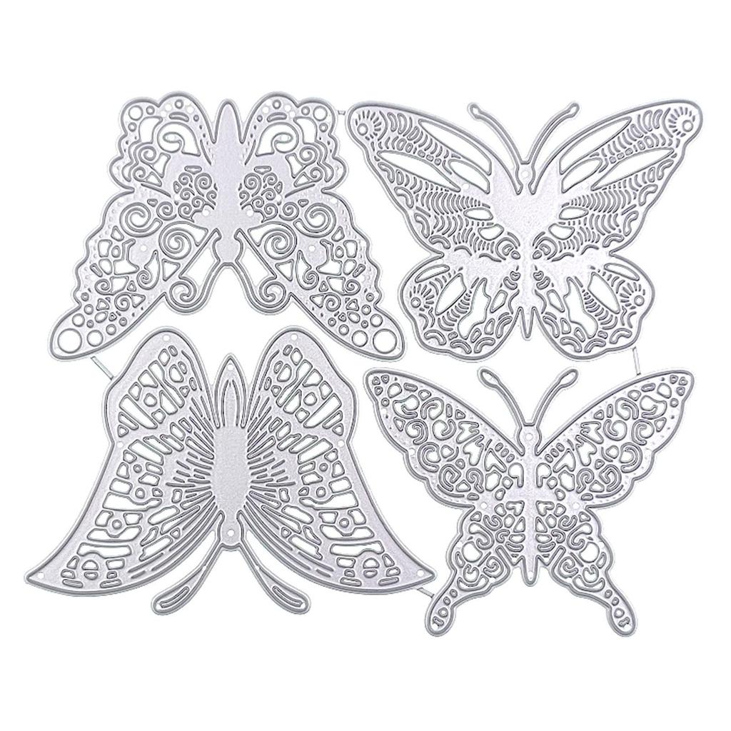 Butterflies Metal Cutting Dies Stencils for DIY Scrapbooking Decorative Embossing Paper Cards Template Decor Die Cuts