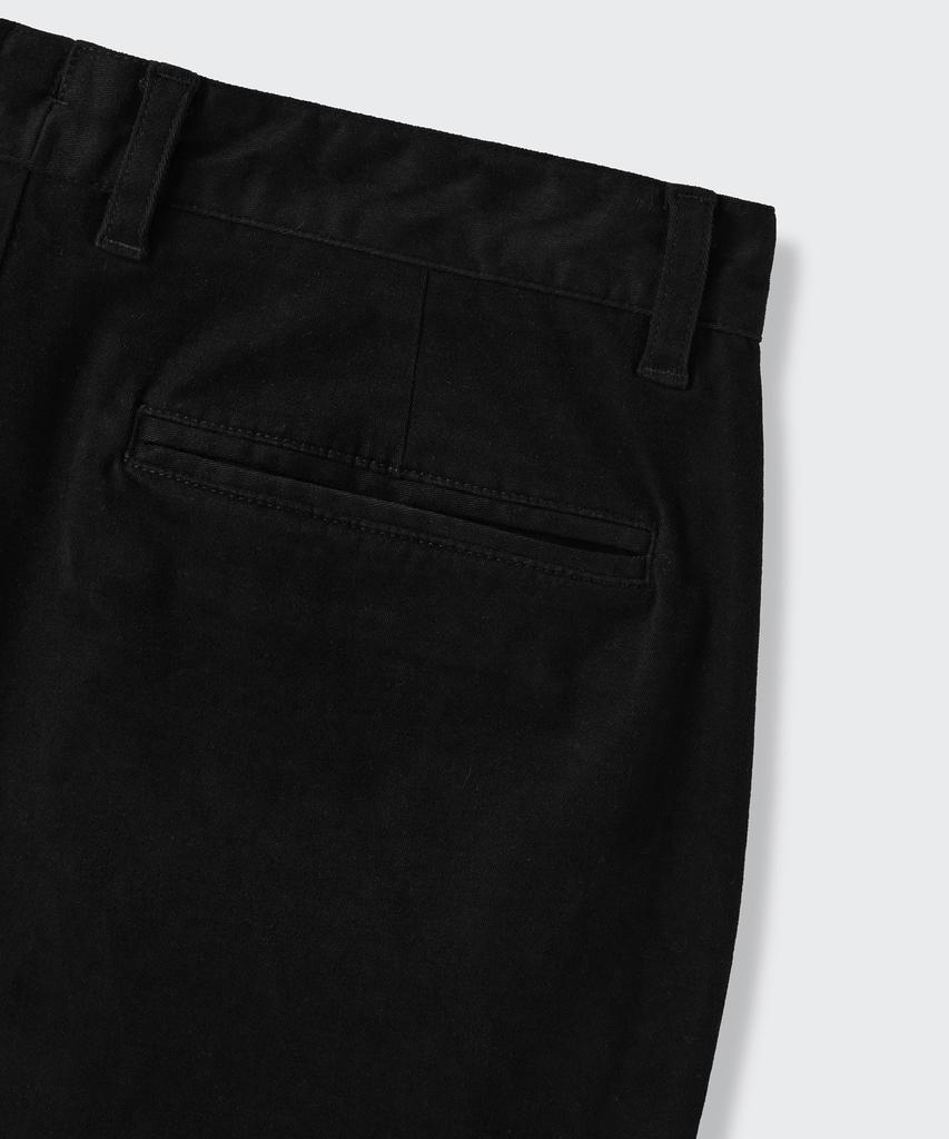 Musinsa Standard [City Workers] Moleskine Tapered Pants [Black]