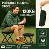 Portable Multifunctional Outdoor Lightweight Compact Folding Chair Camping Chair Travel Chair Hiking Picnic Fishing Stool