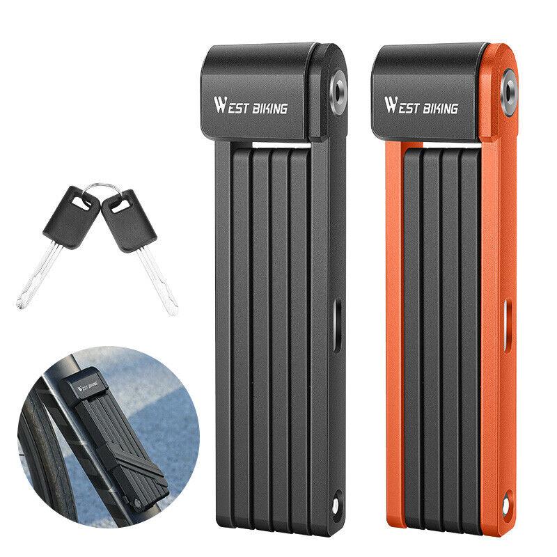 Bike Foldable Lock Antitheft Electric Bike Chainlock Bicycle Padlock Bicycle Motorcycle Safety Lock Bicycle Accessories
