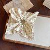 French Floral Vintage Palace Style Scrunchie Ballet College Simple