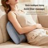 Rechargeable Wireless Massage Pad for Home & Office: Lumbar Support & Vibration Relaxation