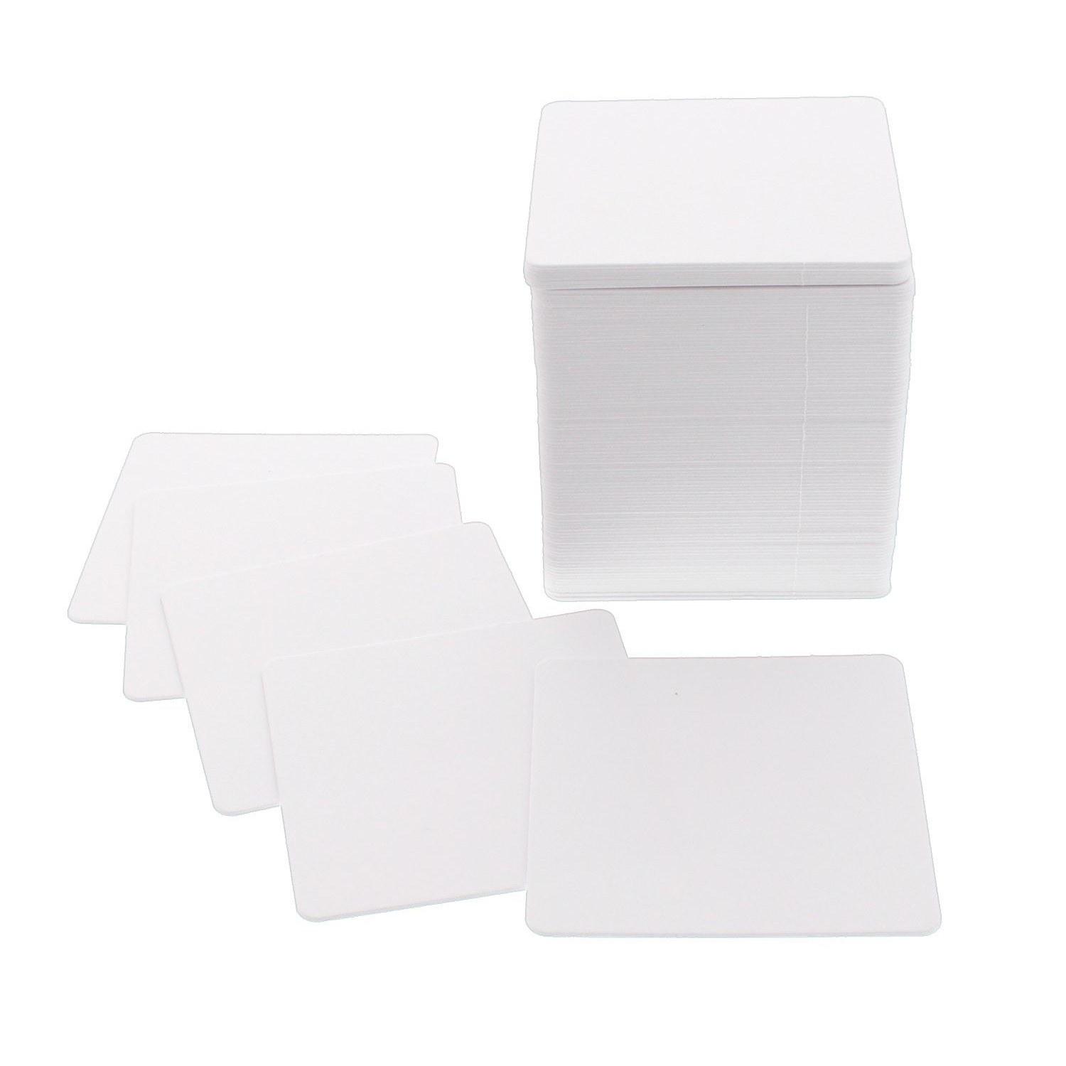 Daikoku Kogyo Coaster White 8.58.5cm Plain Square 100 pieces per pack