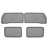 Mesh Curtain Sunshade for Jimny Jimny Sierra Side Mesh Shade for Row POG-MAX Vehicle-Specific JB64W, JB74W, Front/Rear Driver/Passenger/2nd (4 Pieces)