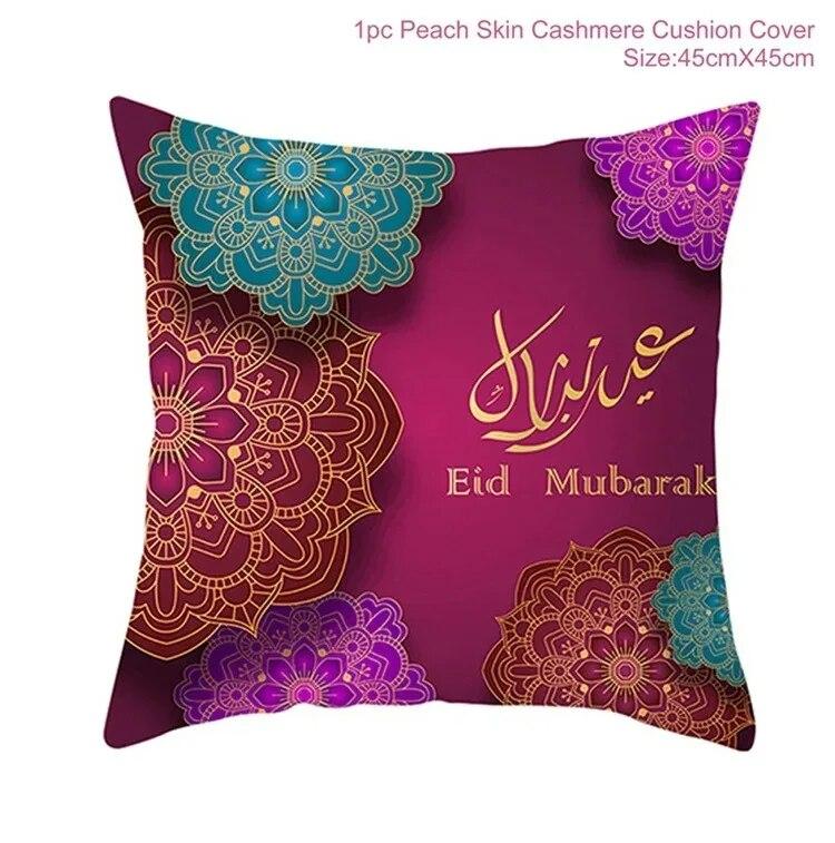 45x45 Cm Eid Cushion Cover Ramadan Decoration Home