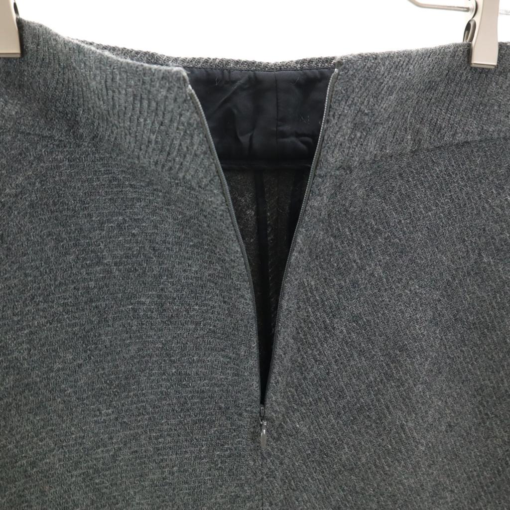 JIL SANDER made in Italy Knee length skirt 34 Charcoal gray Women Used