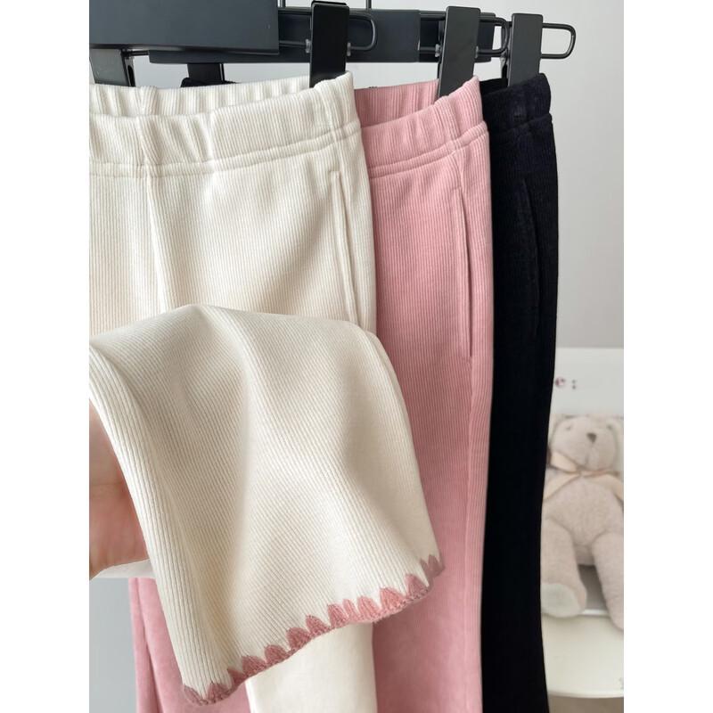 

Girl s Shell Embroidered Flared Pants 130