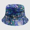 Dye Tie Fisherman Hat Uv Protection Assorted Colors Print Butterfly Cat Leaf Cap