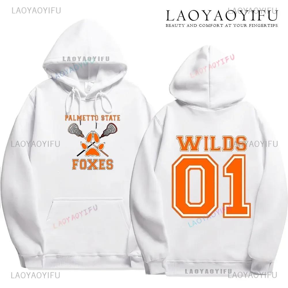 Der Foxhole Court Palmetto State Foxes Herren Hoodie Foxhole Field Palmetto State Fox Cosplay Wildtier Langarm-Sweatshirt