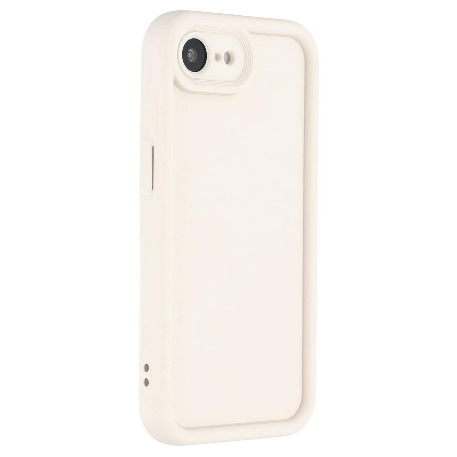 

For iPhone 16e Case Grooved Design TPU Anti Slip Phone Cover D