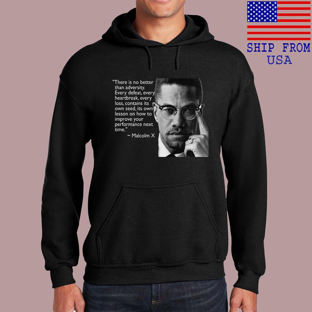 

Malcolm X Quotes Black Size S3XL Unisex T-Shirt XXXXL