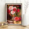 Diamond Painting Full Drill Flowers Diamond Art Embroidery Cross Stitch New Arrival Home Decoration