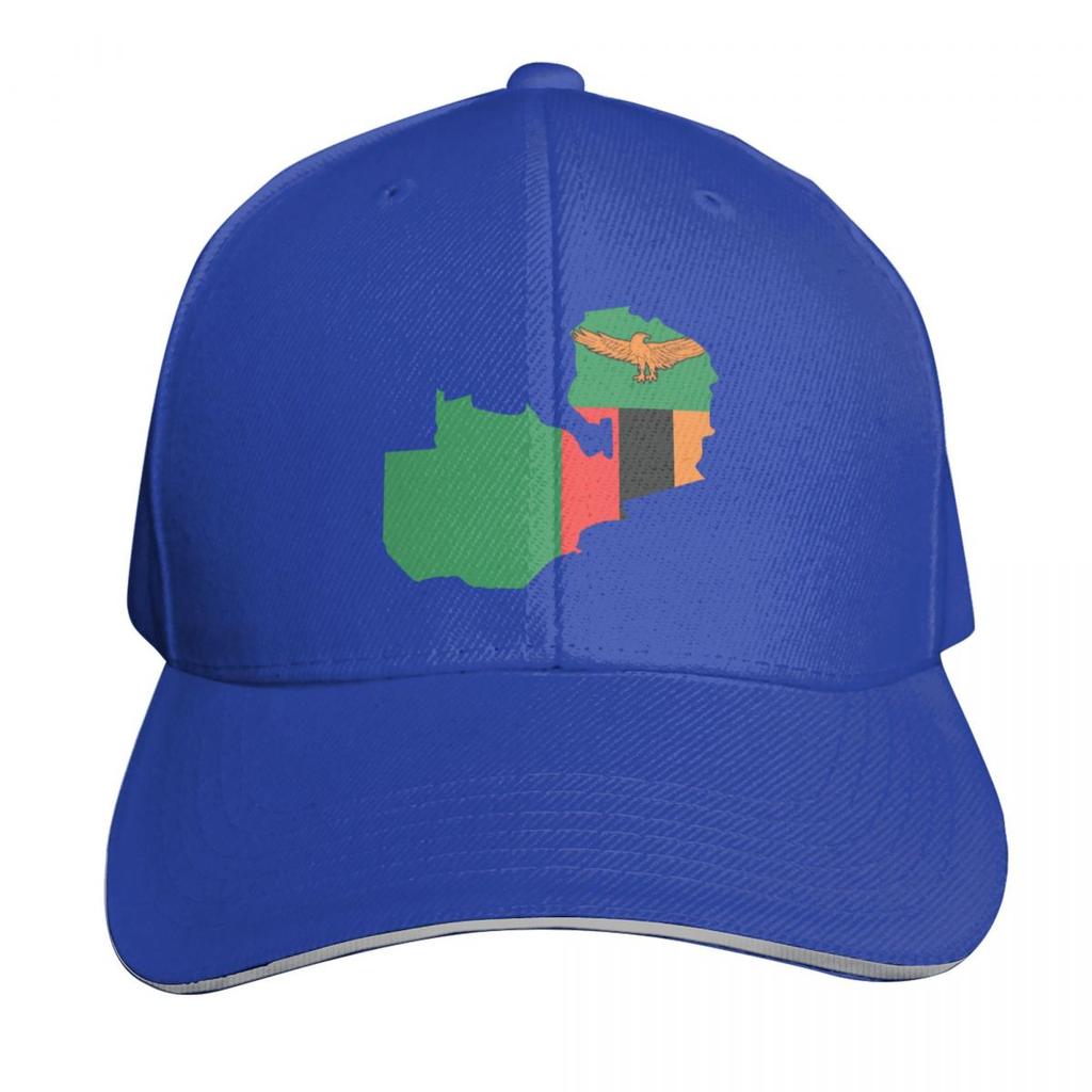 Zambia Flag In The Country Map Baseball Cap Cosplay Sun Hat For Children Beach Horse Hat Caps For Women Unisexs