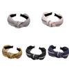 Women Hairband Soft Headband Alice Band Top Knot Fashion Plain Headband Twist