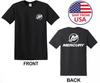 Unisex Shirt Cotton Oversize Large Size Mercury Boats Marine Racing Performance 's Black S To 3XL