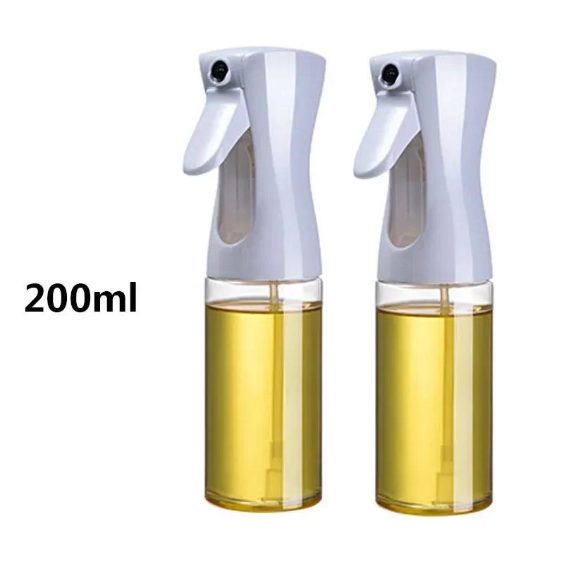 2PCS Oil Spray Bottle Kitchen Cooking Olive Oil Dispenser Camping BBQ Baking Vinegar Soy Sauce Sprayer Containers Oil Dispenser