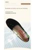 Women's Black Old Beijing Soft Sole Cloth Shoes - Flat, Non-slip, Shallow Mouth, Ideal for Work and Dance