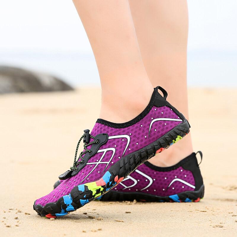 Quick Dry Wading Aqua Shoes Unisex Light Breathable Water Sneakers Non Slip Outdoor Shoes for Swimming Surfing Fishing