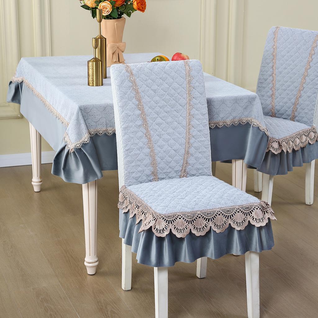 Living Room Chair Cover Soft Warm Decorative Full Coverage Dining Chair Cover Integrated Backrest Slip Resistant Seat Protector