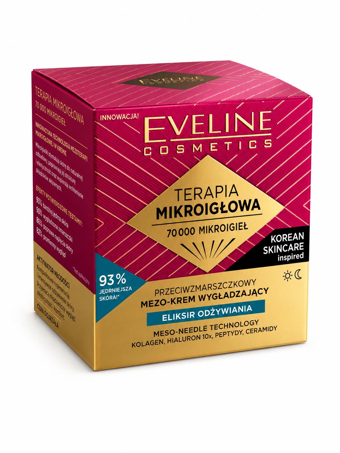 Eveline pretgrumbu izlīdzinošs mezo-krēms mikroadatu terapijai