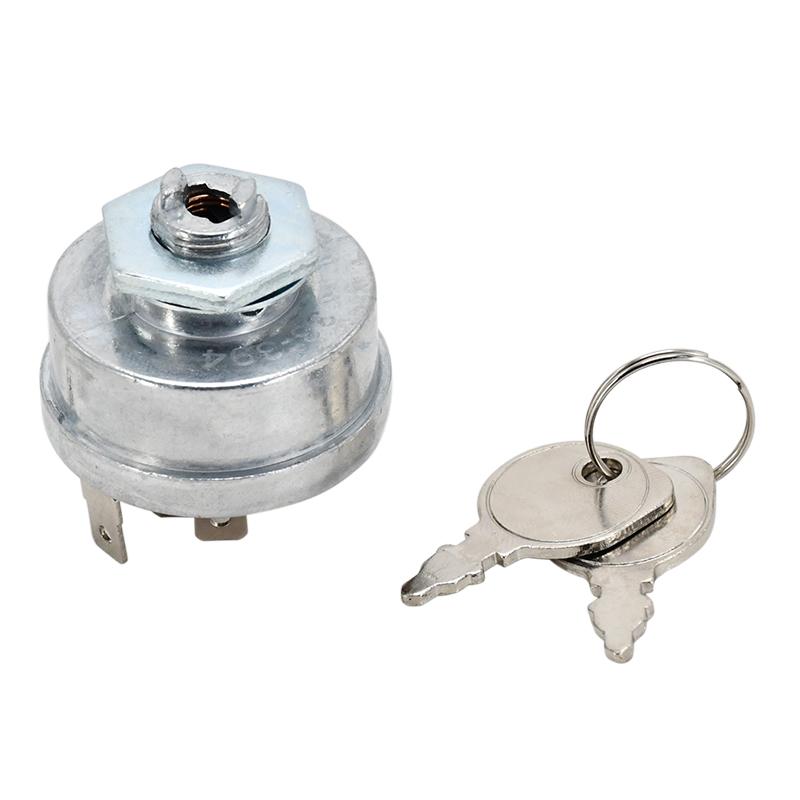Ignition Starter Switch with 2 Keys 2509904S 2509902 Compatible with Kohler Engine CH11 CH11-15 CH12.5 CH14 CH18 CH20 CH22 CH25
