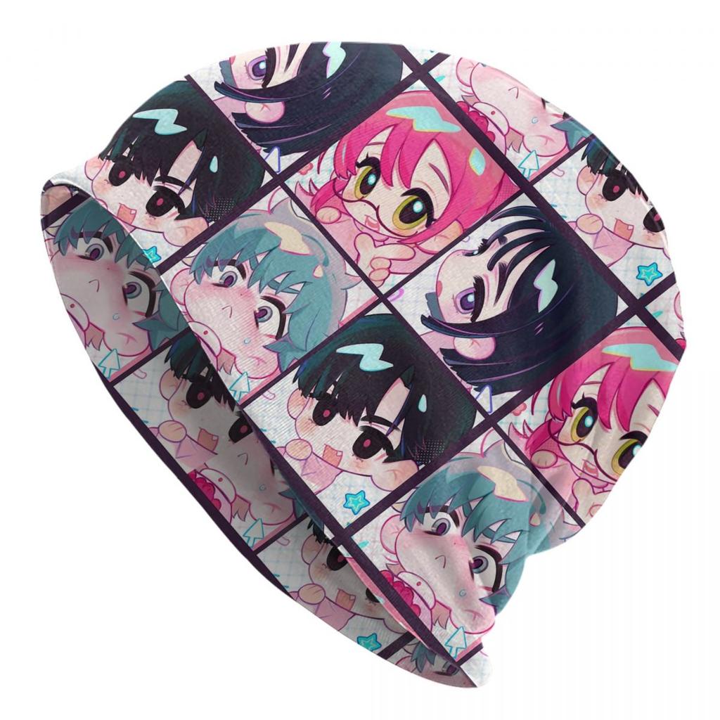 Ivan Alien Stage Anime Skullies Beanies Hat Hip Hop Unisex Women Street Caps Warm Dualuse Bonnet Hat