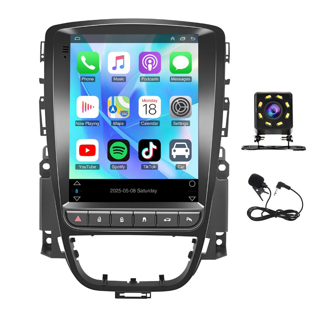 2+32GB Kabelloser Autoradio für Opel Astra J Vauxhall Buick Verano 2010-2014 Android 13 Autonavigation 9.7" Carplay Android Auto