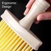 2Pcs Cleaning Brush High-Density Soft Bristles Non-Slip Handle Dust Removal Brush