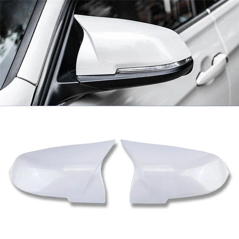 

For BMW F20 F21 F30 F32 F36 X1 M3 Fitment–2X White M3 Style Side Rear Mirror Cover Caps білий